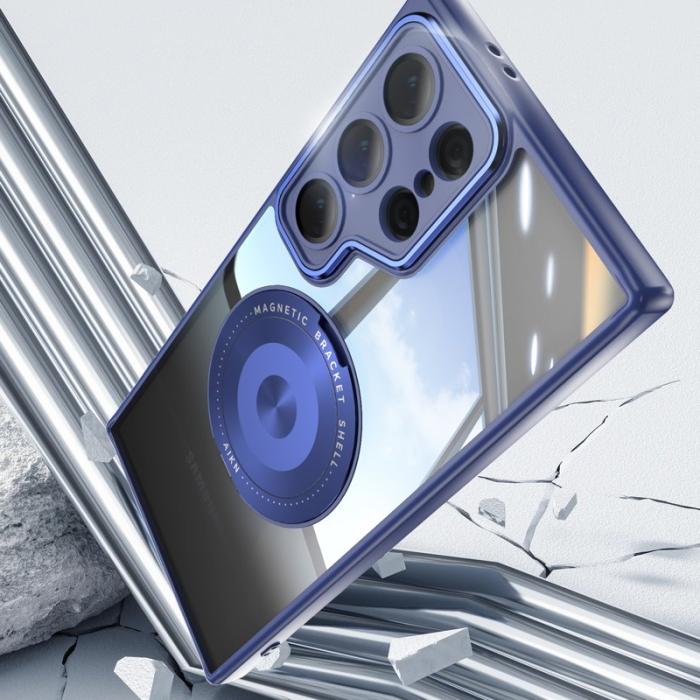 OEM - Mobilskal för Samsung Galaxy S26 Ultra Magnetiskt PC + TPU - Blå