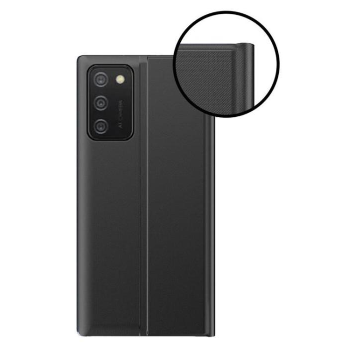 OEM - New Sleep Fodral Galaxy A03s - Svart