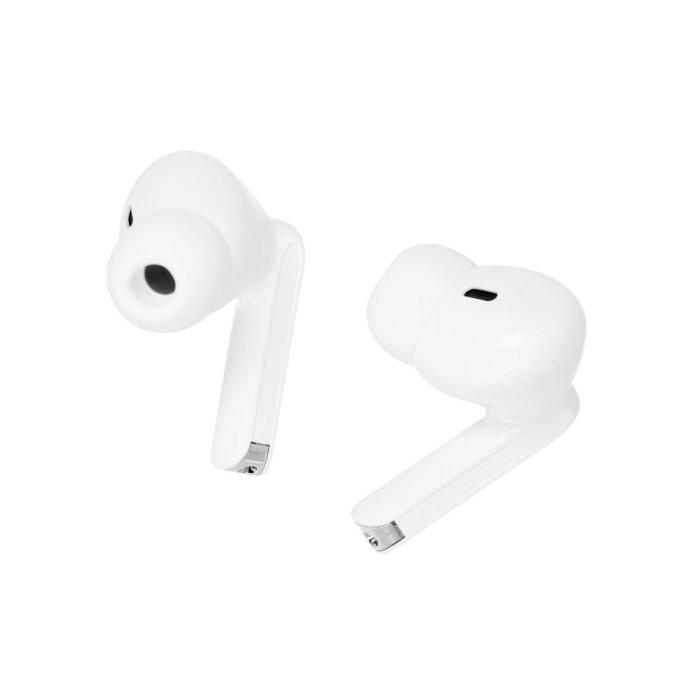 A-One Brand - Trådlösa hörlurar stereo TWS Y113 + dockningsstation vit