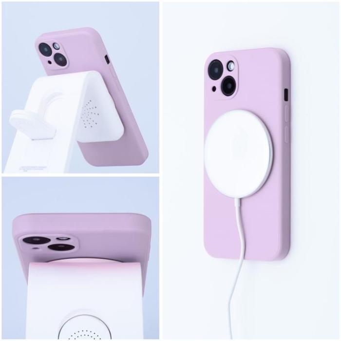 OEM - iPhone 12 Mini Skal MagSafe Silicone - Rosa