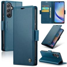 Caseme - CASEME Pl&aring;nboksfodral Konstl&auml;der f&ouml;r Samsung Galaxy A34 5G - Bl&aring;