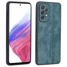 AZNS - AZNS Samsung Galaxy A53 5G Pl&aring;nboksfodral Konstl&auml;der - Gr&ouml;n