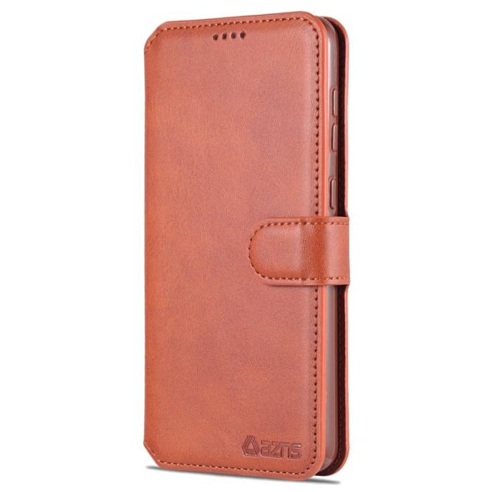 AZNS - AZNS Samsung Galaxy A53 5G Plånboksfodral Konstläder - Brun
