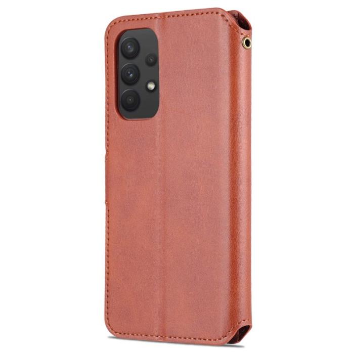 AZNS - AZNS Samsung Galaxy A53 5G Plånboksfodral Konstläder - Brun