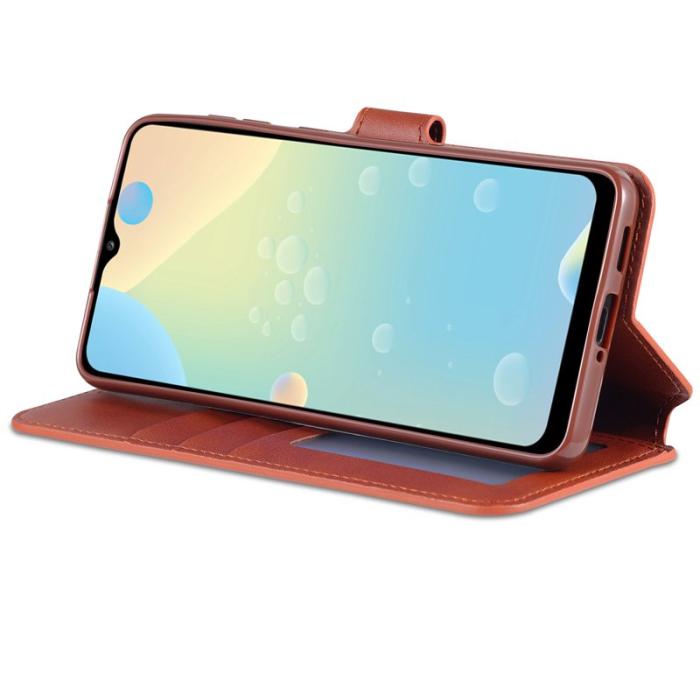 AZNS - AZNS Samsung Galaxy A53 5G Plånboksfodral Konstläder - Brun