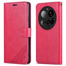 AZNS - AZNS Xiaomi 15 Ultra Pl&aring;nboksfodral Anti-Scratch Konstl&auml;der - R&ouml;d