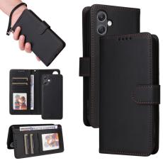 BETOPNICE - BETOPNICE Samsung Galaxy A06 4G Pl&aring;nboksfodral Konstl&auml;der - Svart