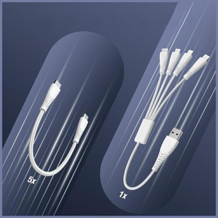 4smarts - 4smarts Laddningsstation 100W med Kabelset Team – Marinblå