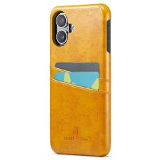 FIERRE SHANN - FIERRE SHANN iPhone 16 Plus Fodral - Waxy KonstL&auml;der - Gul