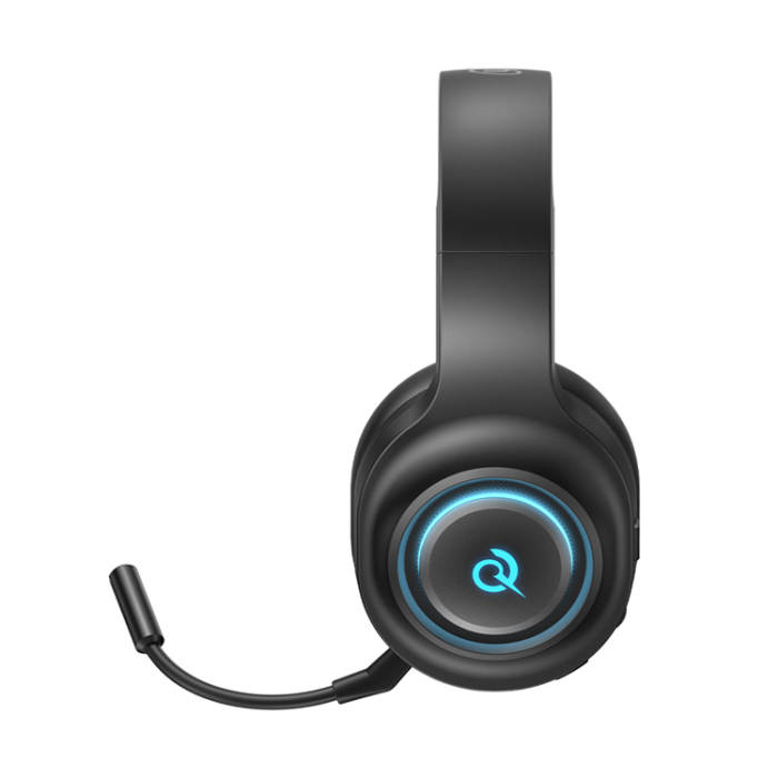 QCY - QCY Trådlös Hörlurar On-Ear Heroad V200 med Detachable Mikrofon - Svart