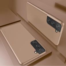 X-Level - X-LEVEL Frosted TPU Fodral f&ouml;r Samsung Galaxy S21 5G - Guld