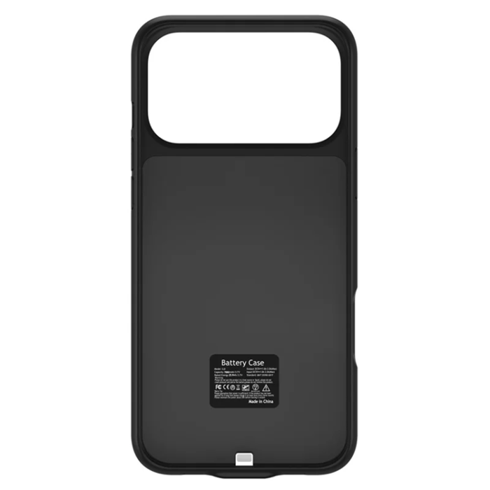 A-One Brand - iPhone 17 Pro Batteriskal 7000mAh Y Series - Svart