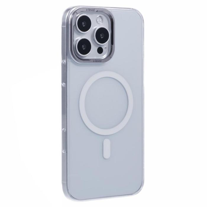 X-Level - X-LEVEL Misty Series Mobilskal till iPhone 16 Pro Max MagSafe Matt Vit