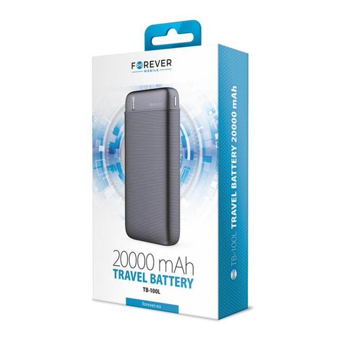 Setty - Setty Powerbank 10000 mAh LCD SPBL-10 - Svart