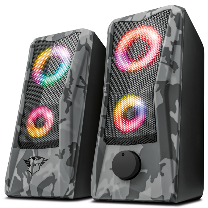 Trust - TRUST GXT 606 Javv RGB 2.0 Gaming Speakers