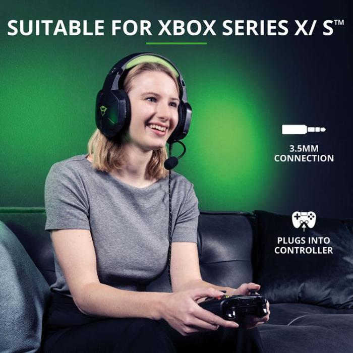 UTGATT1 - TRUST GXT 323X Carus Gaming Headset Xbox