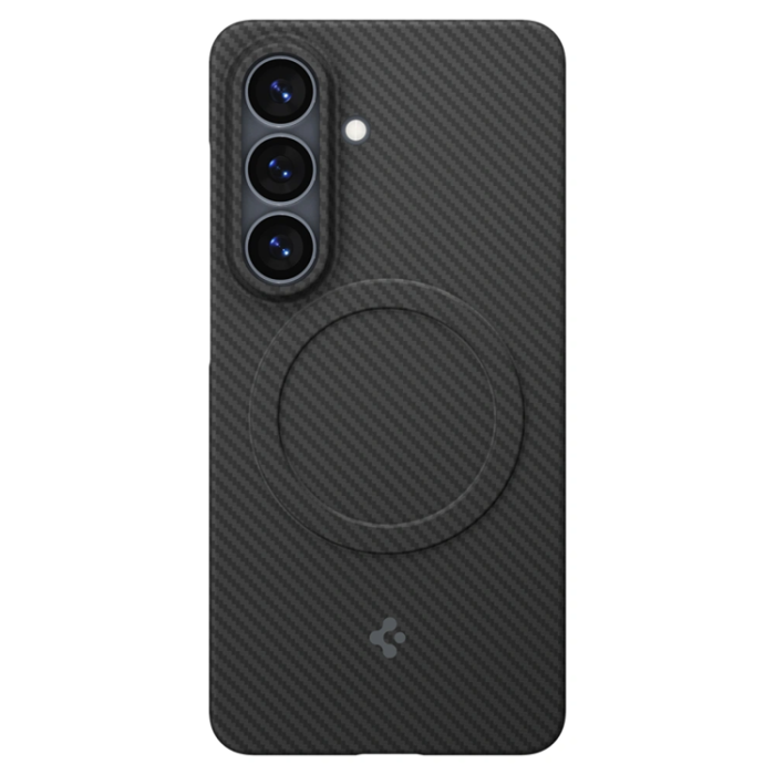 Spigen - Spigen Mobilskal För Galaxy S26 Magsafe Airskin Aramid - Svart