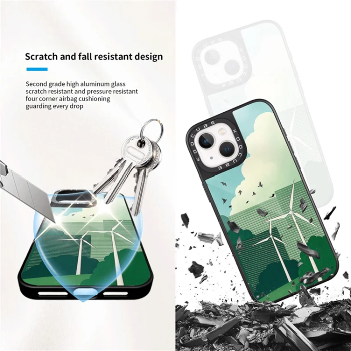 A-One Brand - iPhone 15 Mobilskal MagSafe Aluminium Silikon