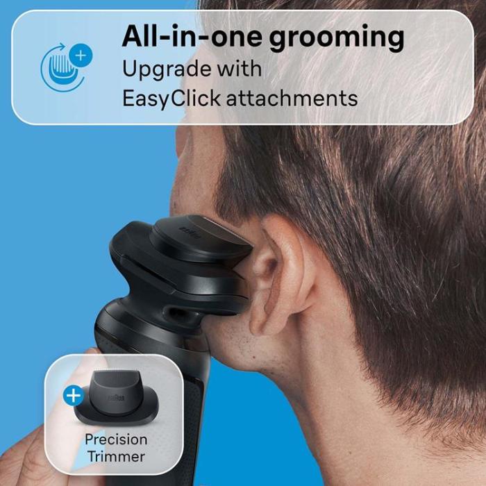 Braun - Braun Rakapparat 5 52-N7200cc - Svart