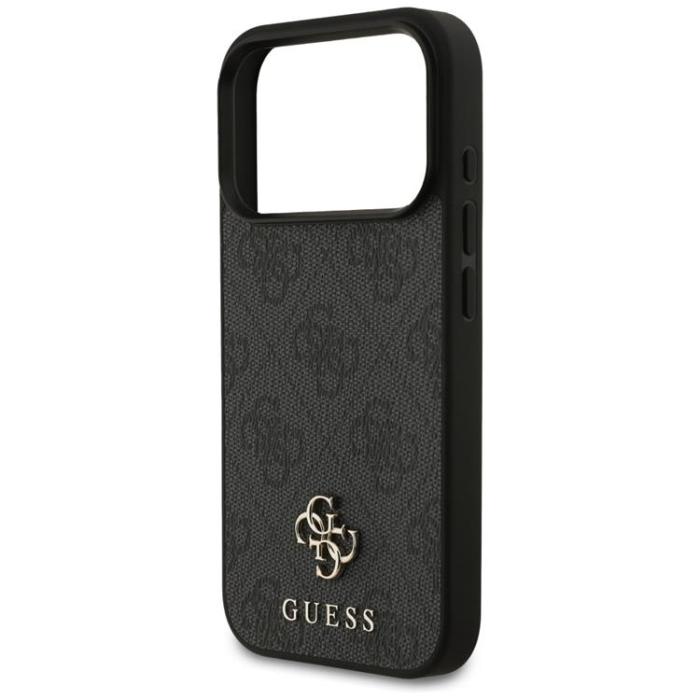 Guess - Guess iPhone 17 Pro Mobilskal MagSafe 4G Small Classic Logo - Svart