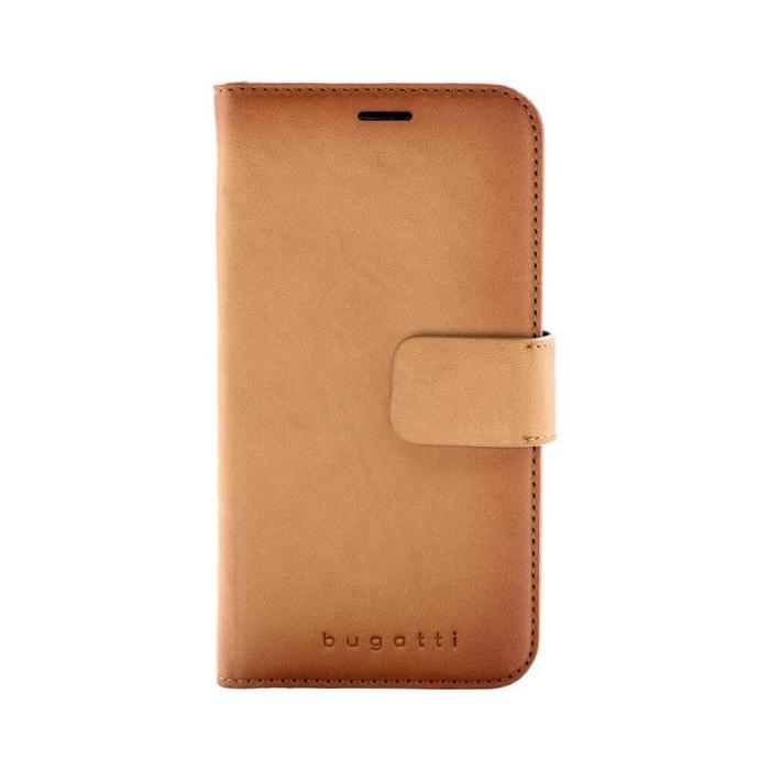 UTGATT5 - Bugatti Zurich Plånboksfodral till iPhone 12 mini cognac