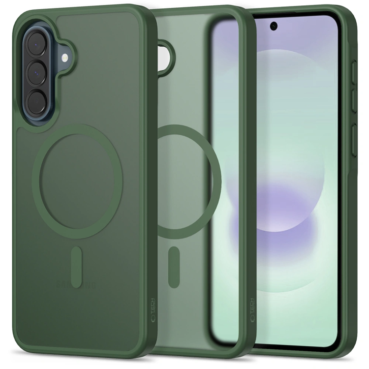 Tech-Protect Mobilskal För Galaxy A37 5G Magsafe Magmat - Matte Grön | 2353 | AlltMobil