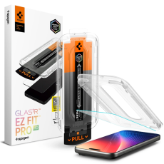 Spigen - Spigen H&auml;rdat glas Sk&auml;rmskydd f&ouml;r iPhone 17 Pro Max EZ Fit Pro AC