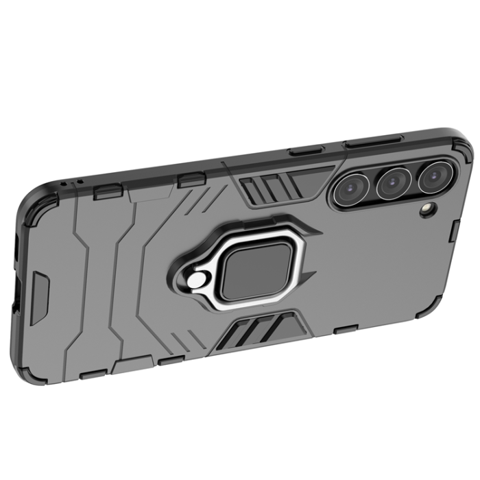 OEM - Galaxy S23 Skal Ringhållare Armor Magnetic - Svart