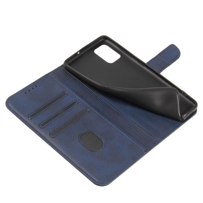 UTGATT5 - Magnet Elegant Kickstand Fodral Samsung Galaxy A51 5G - Blå