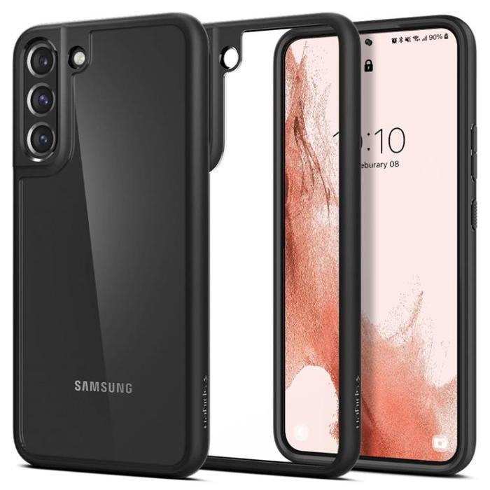 UTGATT - Spigen Ultra Hybrid Skal Galaxy S22 - Matte Svart