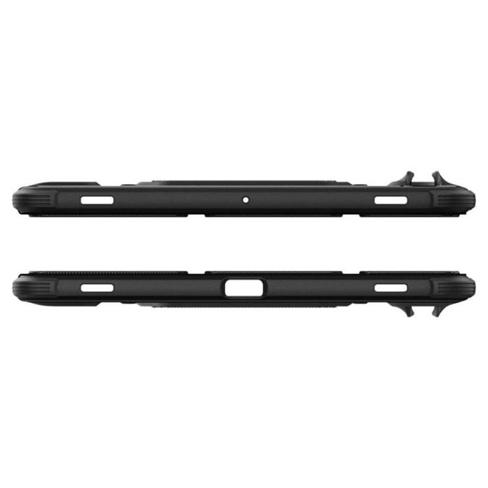 Spigen - Spigen Galaxy Tab S9 FE Plus Fodral Rugged Armor Pro - Svart
