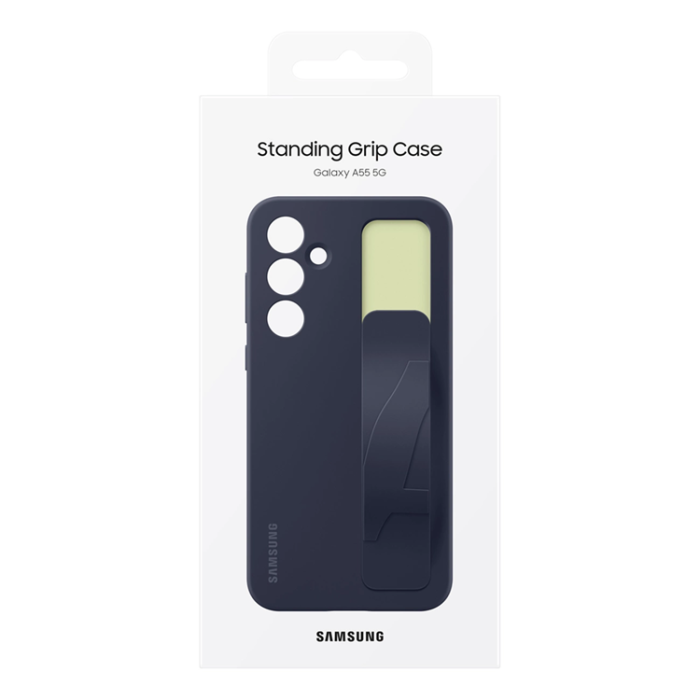 Samsung - Samsung Galaxy A55 5G Mobilskal Standing Grip - Blå