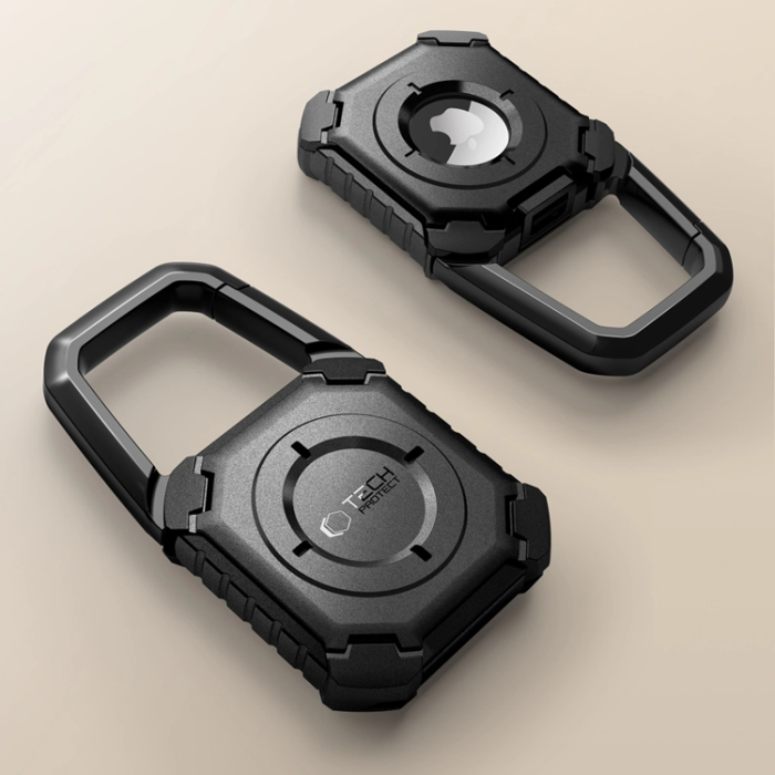 Tech-Protect - Tech-Protect Apple Airtag 1/2 Kevlar - Svart