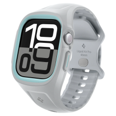 Spigen - Spigen Apple Watch 46mm Series 10 Armband Liquid Air Pro - Vit