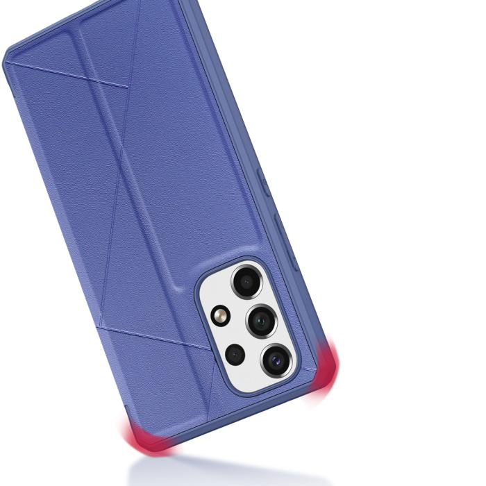 Dux Ducis - Dux Ducis Galaxy A73 Plånboksfodral Skin X Holster - Blå