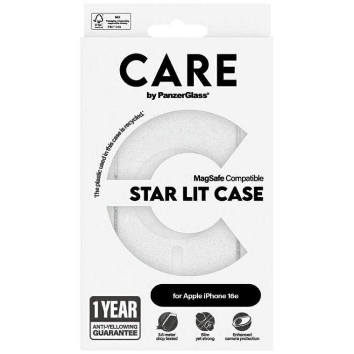 PanzerGlass - CARE iPhone 16e Mobilskal MagSafe Flagship Urban StarLight Vit