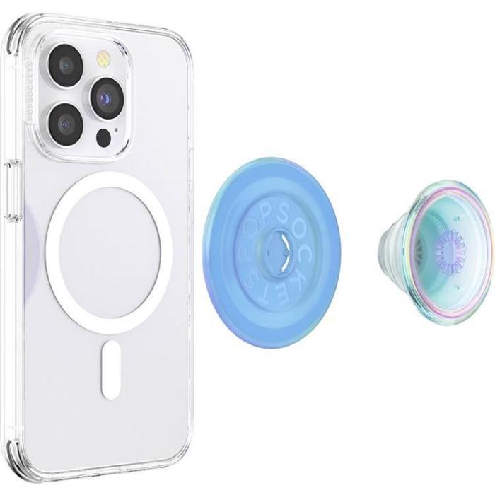 PopSockets - POPSOCKETS PopGrip för Magsafe - Opalescent Blå