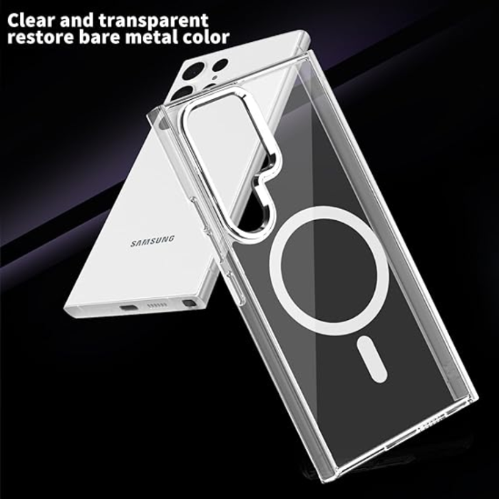 OEM - Galaxy S24 Ultra Mobilskal Magsafe - Transparent