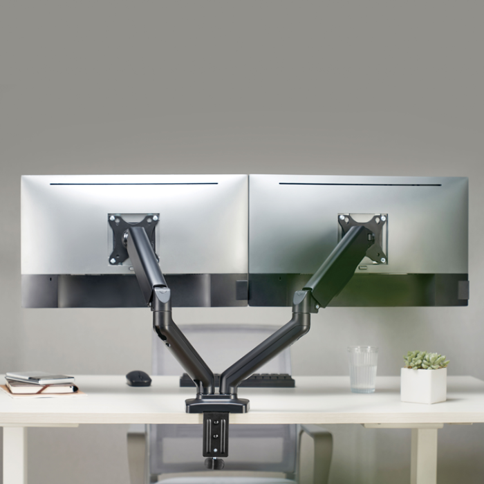 LogiLink - LogiLink Monitor arm dubbel med fjäder 17