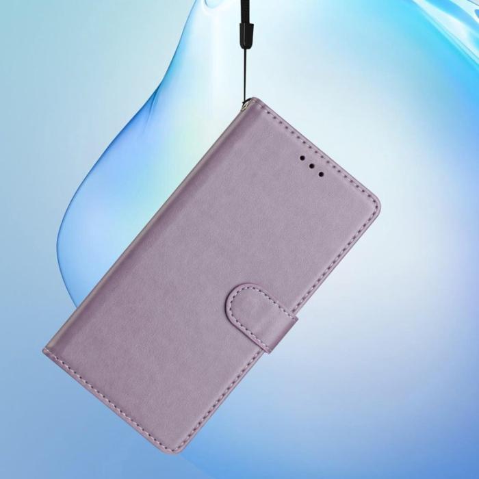 OEM - Samsung Galaxy S26 Plus Plånboksfodral Konstläder Ställfunktion - Lila