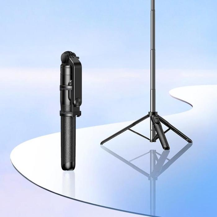 Ugreen - Ugreen Bluetooth Selfiestick Med Stativ Fjärrkontroll 1.5m