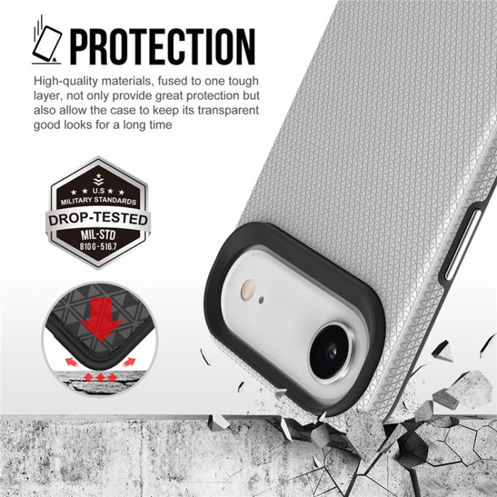 A-One Brand - iPhone 17 Air Mobilskal MagSafe Protective TPU+PC - Silver