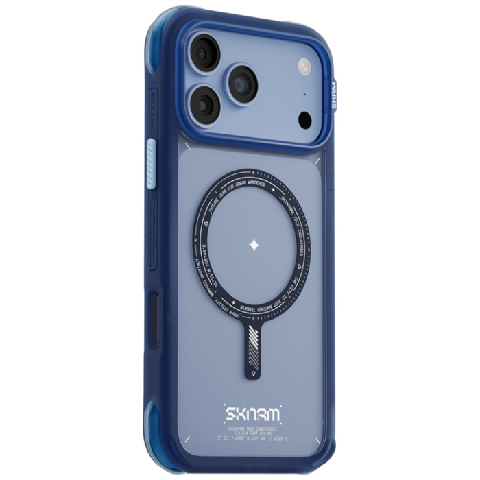 Skinarma - Skinarma Mobilskal För iPhone 18 Pro Max/17 Pro Max Magsafe Avion - Blå