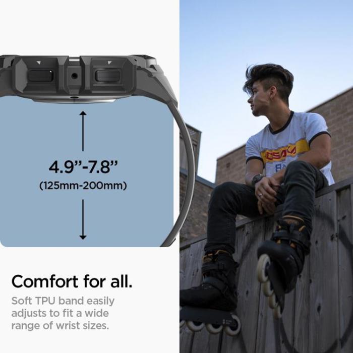 Spigen - Spigen Galaxy Watch 6 (44mm) Armband Rugged Armor Pro