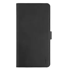 UNIQ - UNIQ iPhone 12 Pro Max Pl&aring;nboksfodral Journa - M&ouml;rkgr&aring;