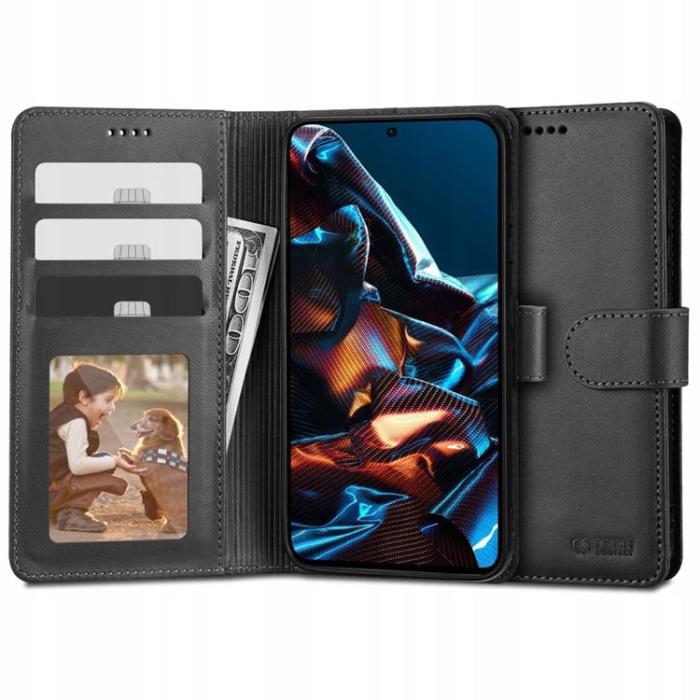 UTGATT - Tech-Protect Xiaomi Redmi Note 12 Pro Plånboksfodral - Svart