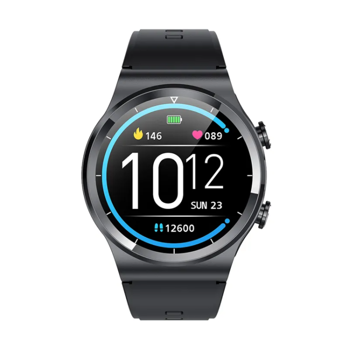 A-One Brand - 2-i-1 Smart Watch med Earbuds GT69 TWS Vattentät - Svart