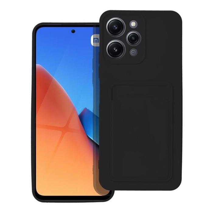 OEM - Xiaomi Redmi 12 Korthållare Mobilskal - Svart