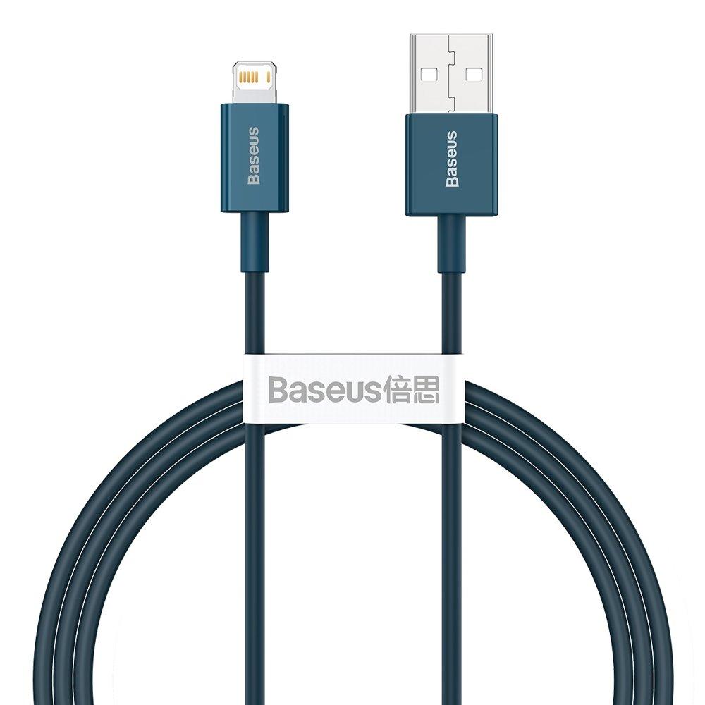 Baseus Superior USB-A till Lightning kabel 1m - Blå | 3541 | AlltMobil