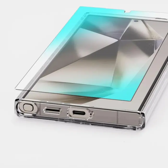 Whitestone - [2-Pack] Whitestone Galaxy S24 Ultra Härdat glas Skärmskydd Dome